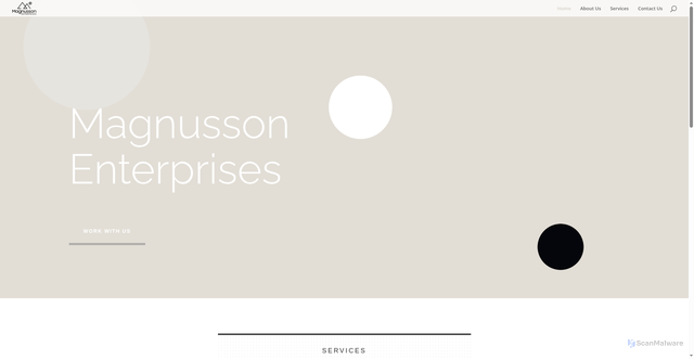 Security scan screenshot of https://magnussonenterprise.ca