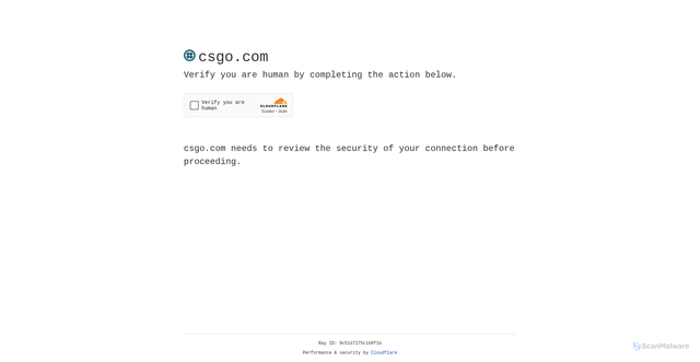 Security scan screenshot of https://csgo.com