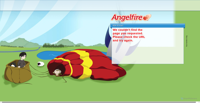 Security scan screenshot of https://www.angelfire.com/ak/EgyptianSports/ZSC.html