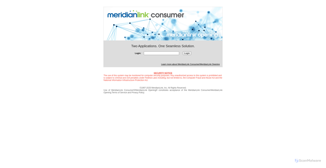 Security scan screenshot of https://es.loanspq.com