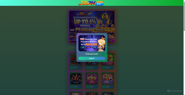 Security scan screenshot of https://jililucky-ph.com/ngriytg0n.html