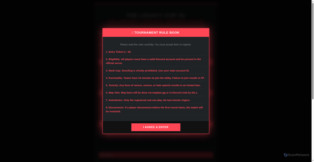 Security scan screenshot of https://valoregistration-y4brhiadvp.edgeone.app/