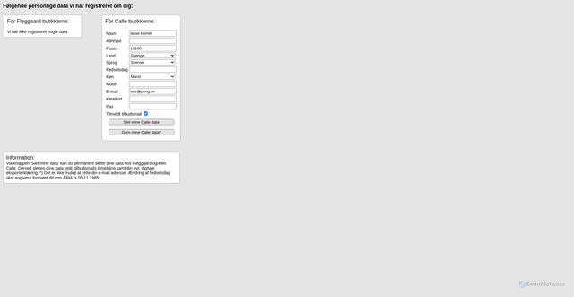 Security scan screenshot of https://r.news.calle.dk/mk/cl/f/sh/WCPzyXJTZ7viMB6NfxBba9rOfWgL9eHl/AEjQLLJjZ6te