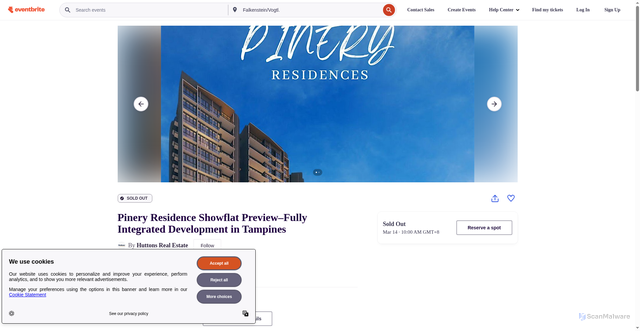 Security scan screenshot of https://www.eventbrite.com/e/pinery-residence-showflat-previewfully-integrated-development-in-tampines-tickets-1976898984078?aff=odeccpebemailcampaigns&utm_source=eventbrite&utm_medium=ebcampaigns&utm_campaign=55147031&utm_term=ctaeventcard&mipa=ABIdvVu_Kur9oQyq1-DrbthGrpjpnPXjEmytsBCelSPyrOPP1W-XZjuZeVCGRB3qwbKsPWMkniS9OpK0z1YefGKQxC0vpbSL0qN7ERX8p_kGFeTlsBxapvmMwnJysRGBlbgLQDoWY1Le0ns2Rci7s-4brkrd2W6F2PTUUdrc3OvV29KKppaV1oYAiSToeiyCPPR8Wnxd2Sfv9Kxn-K_0QgZ15Nrt7JRJ0_POqv6neCfg7kxJWN2DJz12I4CKIWzSjHQYNhhCDlxLPwCytZ9dKBeACOFb6VtUfw