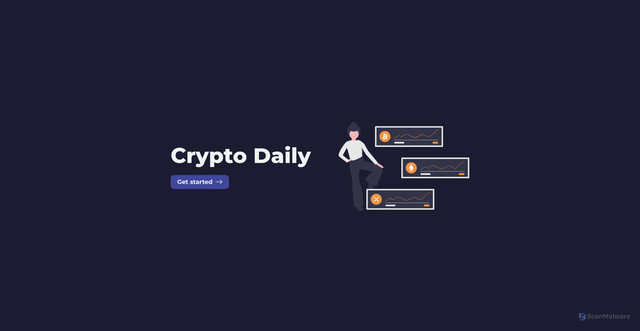 Security scan screenshot of https://crypto-daily.netlify.app/