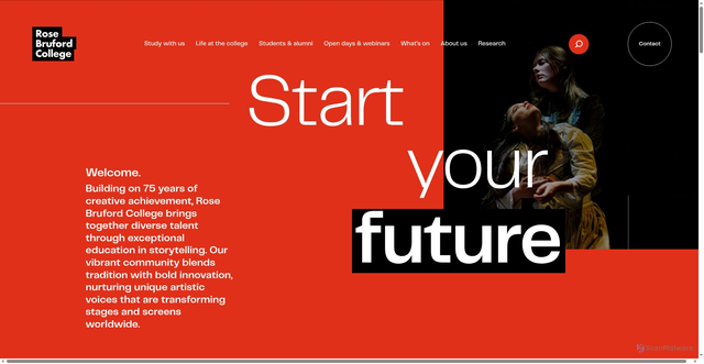 Security scan screenshot of https://www.bruford.ac.uk/