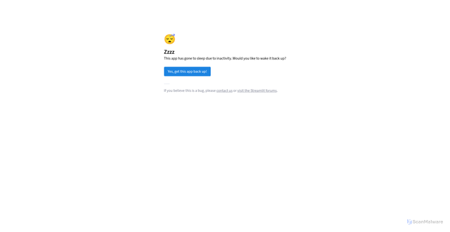 Security scan screenshot of https://famous-birthdays.streamlit.app/
