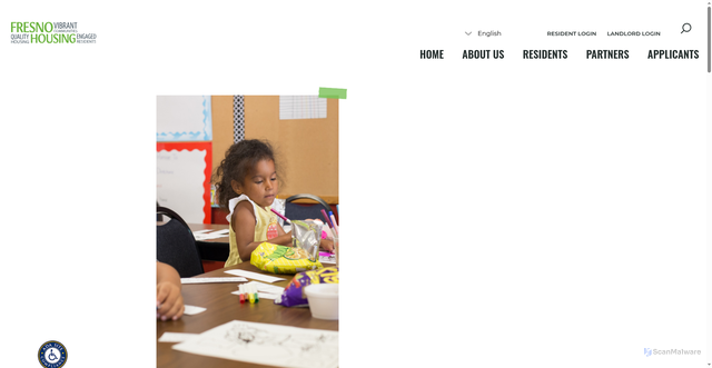 Security scan screenshot of https://fresnohousing.org/residents/housing-opportunities/affordable-rental-housing/