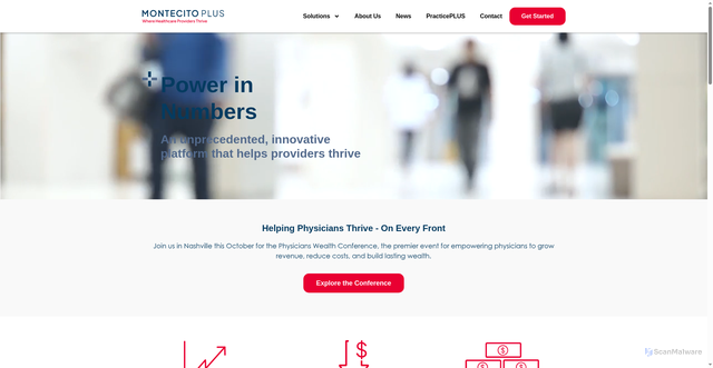 Security scan screenshot of http://trustmontecitomedical.com/