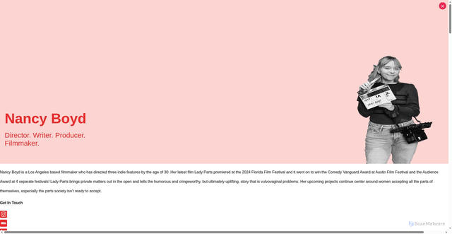 Security scan screenshot of http://nancy1.pages.dev/
