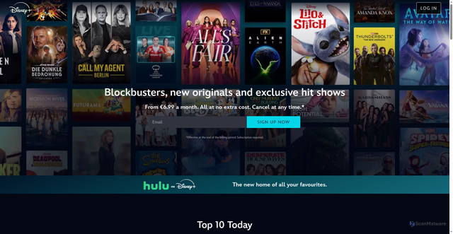 Security scan screenshot of https://assetshuluimcom-a.akamaihd.net/
