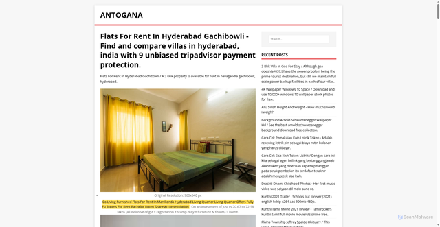 Security scan screenshot of https://anagotan.pages.dev/posts/flats-for-rent-in-hyderabad-gachibowli