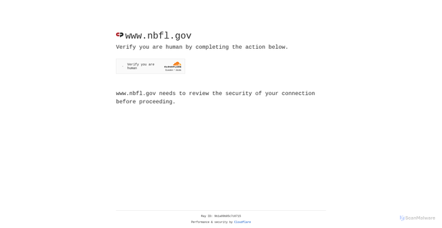 Security scan screenshot of https://www.nbfl.gov/