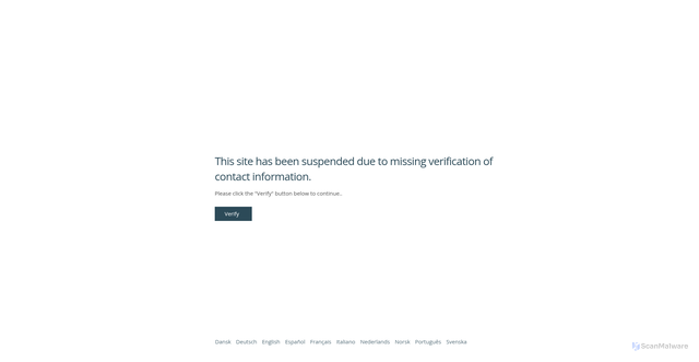 Security scan screenshot of https://vhif.se