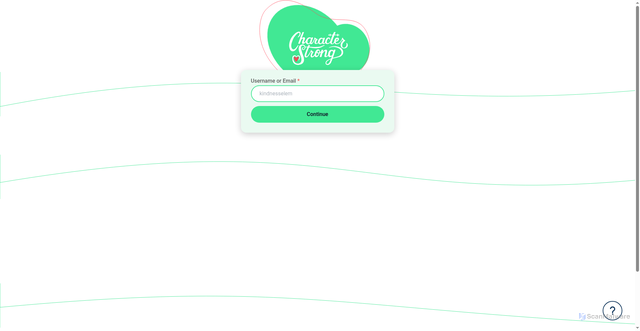 Security scan screenshot of https://curriculum.characterstrong.com/