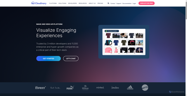 Security scan screenshot of https://asset2.cxnmarksandspencer.com