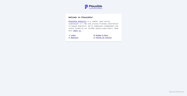 Security scan screenshot of https://analytics.thesilican.com