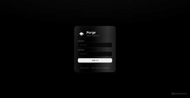 Security scan screenshot of api.purg.in