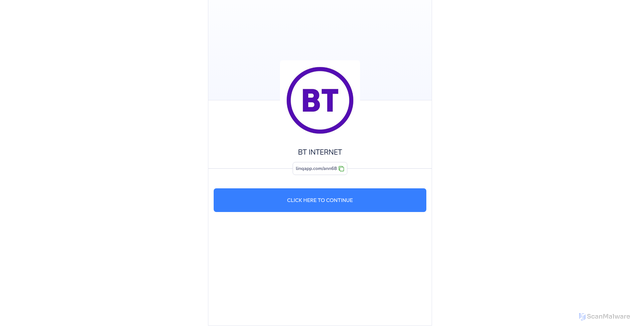 Security scan screenshot of https://linqapp.com/ann68?r=link