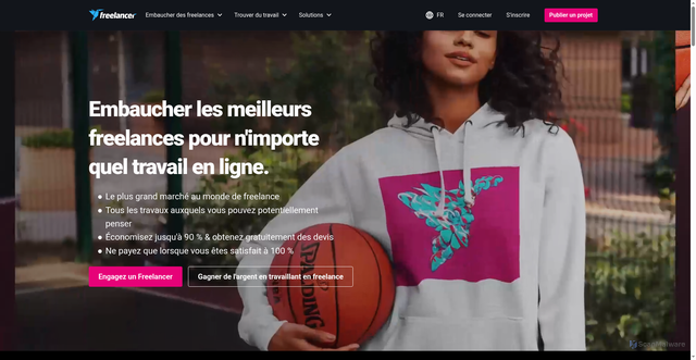 Security scan screenshot of https://www.fr.freelancer.com