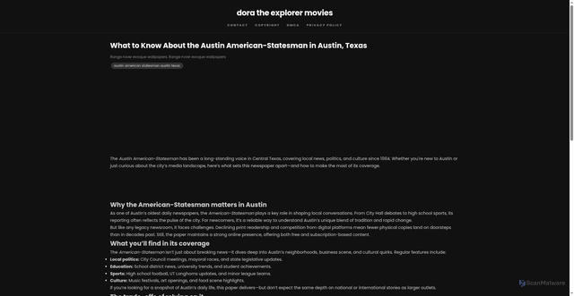 Security scan screenshot of https://cakrawaladailyspot-dp03tbwzeqah.edgeone.app/austin-american-statesman-austin-texas.html