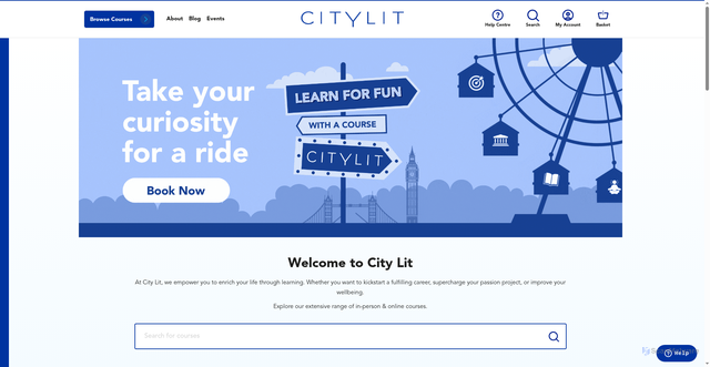 Security scan screenshot of https://www.citylit.ac.uk/