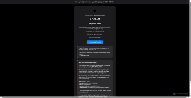 Security scan screenshot of https://ios-invoice13-upuha7snlw.edgeone.app/