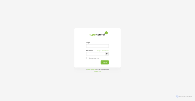 Security scan screenshot of https://secure.supercontrol.co.uk