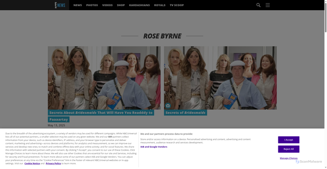 Security scan screenshot of https://www.eonline.com/news/rose_byrne