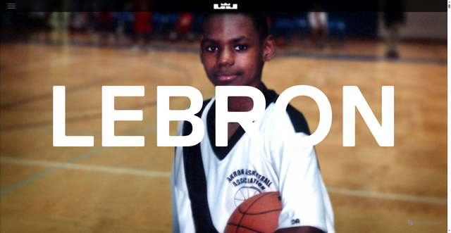 Security scan screenshot of https://www.lebronjames.com/