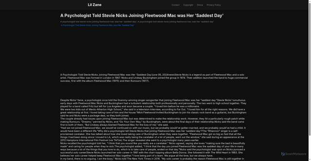 Security scan screenshot of https://mimpidigitalvision-dptqn5rknco5.edgeone.app/a-psychologist-told-stevie-nicks-joining-fleetwood-mac-was-her-saddest-day.html