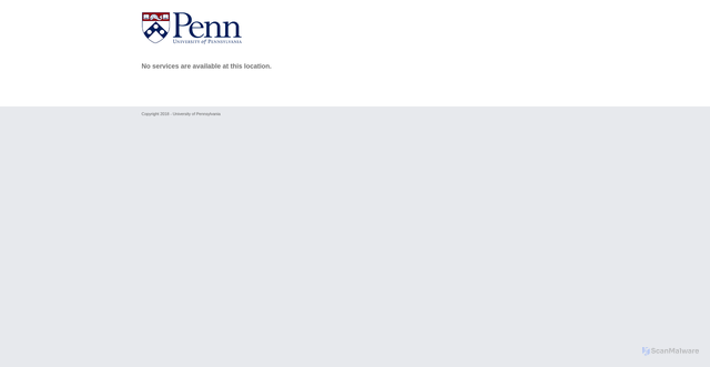 Security scan screenshot of https://weblogin.pennkey.upenn.edu