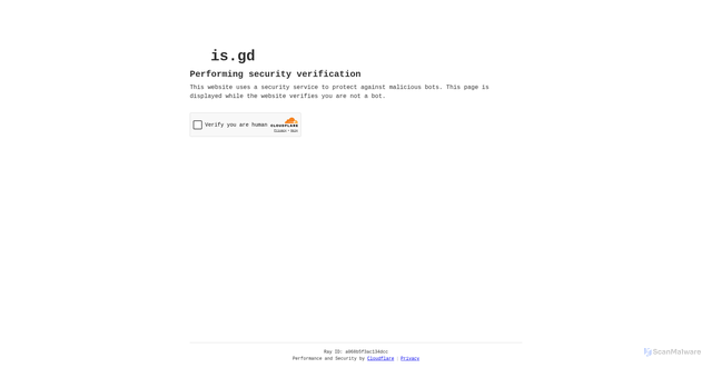 Security scan screenshot of https://is.gd/At7usS