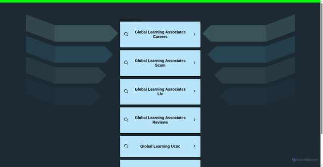 Security scan screenshot of https://globallearningassociates.net