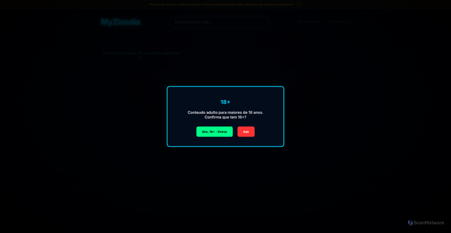 Security scan screenshot of https://myzlandia.pages.dev/'+thumb+'