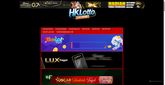 Security scan screenshot of https://pafi-kotalhokseumawe.org/?SD