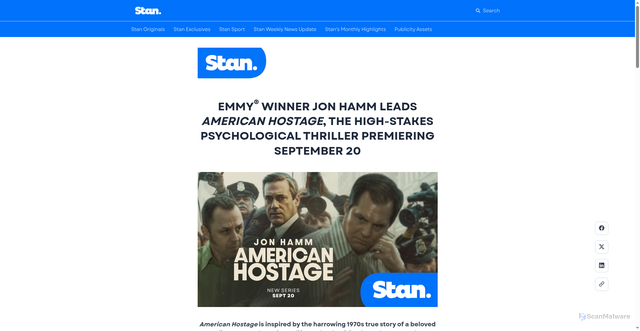Security scan screenshot of https://www.stan.news/emmyr-winner-jon-hamm-leads-american-hostage-the-high-stakes-psychological-thriller-premiering-september-20