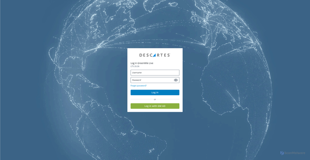 Security scan screenshot of https://dawnfoods.greenmile.com