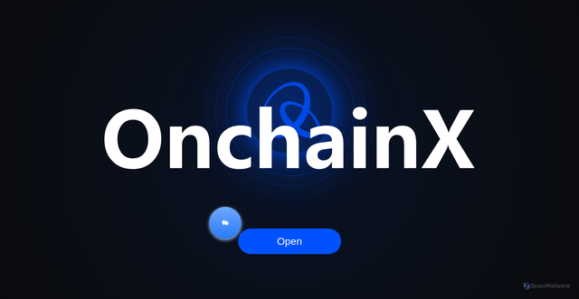 Security scan screenshot of https://onchainxx.org/