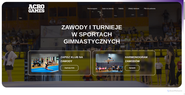 Security scan screenshot of https://acro-games.pl/?j=28668969051900
