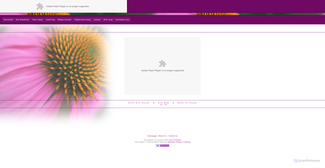 Security scan screenshot of https://namchai.se