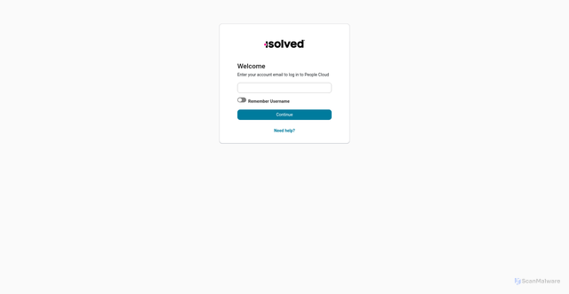 Security scan screenshot of https://aee.myisolved.com