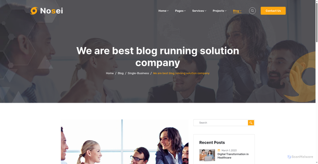 Security scan screenshot of https://pearlcastalloys.com/we-are-best-blog-running-solution-company/