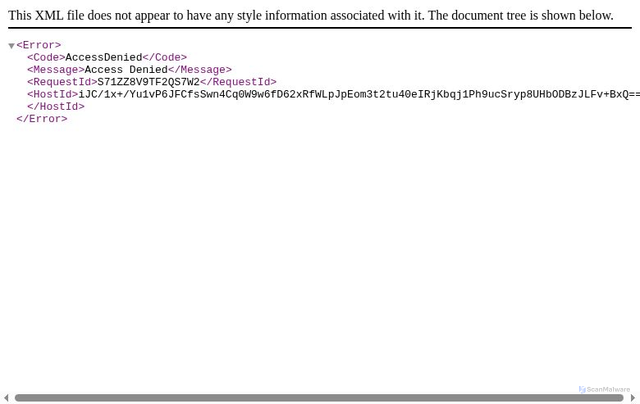 Security scan screenshot of https://d2uolguxr56s4e.cloudfront.net/