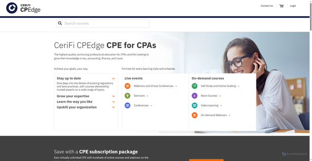 Security scan screenshot of https://cerificpedge.com
