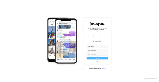 Security scan screenshot of https://instagram-usman-haider.vercel.app/
