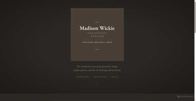 Security scan screenshot of http://madisonwickie.com/