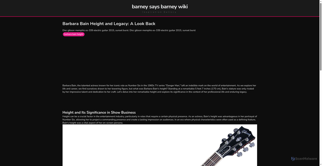 Security scan screenshot of https://nusadigitalflow-dptj67vhrte8.edgeone.app/barbara-bain-height.html