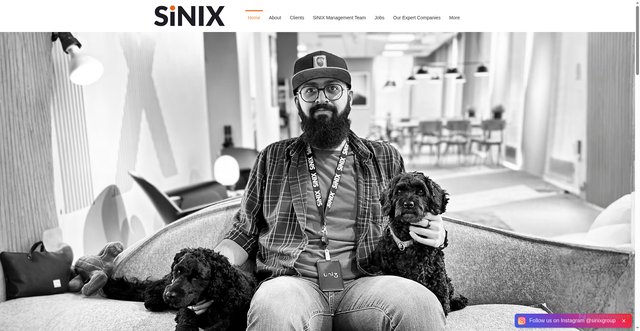 Security scan screenshot of https://sinix.se