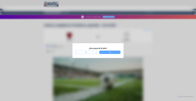 Security scan screenshot of https://www.transfermarkt.es/apuestas/pronosticos-deportivos/letonia-vs-inglaterra-pronostico-apuestas-14-10-2025/